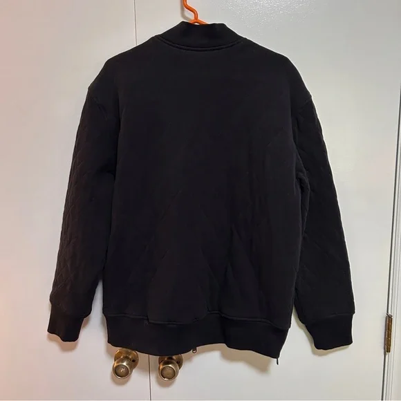 Athleta Retroplush Oversized Bomber Jacket - Picture 4 of 6